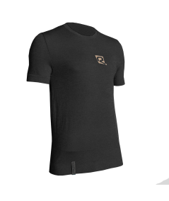 MAGLIA MANICA CORTA UOMO LANA WOOLTECH DRY Nero