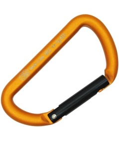 MINI D ALU STRAIGHT ORANGE/BLACK