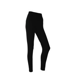 PANTA DONNA LUNGO WOOLTEC H Nero