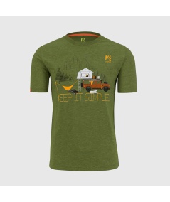 GENZIANELLA T-SHIRT Cedar Green