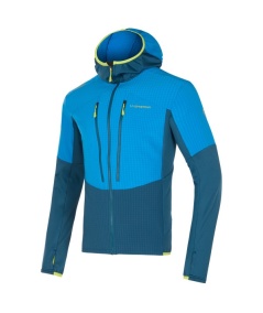 SESSION TECH HOODY M Storm blue-Electric Blue