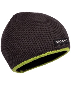 SLEEK BEANIE Grey-Lime