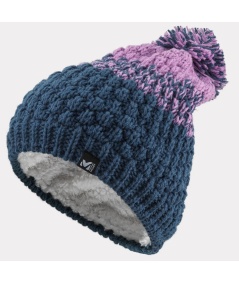 SUNNY BEANIE W Dark Denim-Vibrant Violet