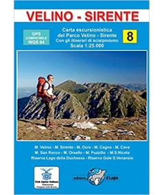 VELINO-SIRENTE N° 8 - 1:25000