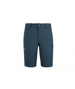 WANAKA STRETCH SHORT Orion Blue / Wild Lime