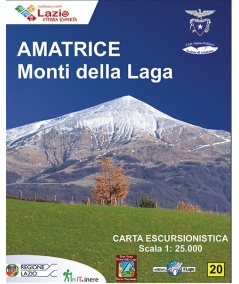 AMATRICE MONTI DELLA LAGA N° 20 - 1:25000