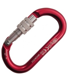 OVAL ALU SCREW Rosso