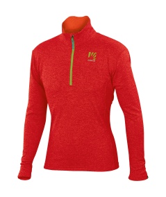 PIZZOCCO HALF ZIP Rosso